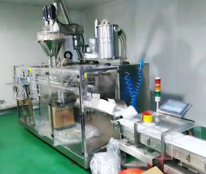 双给袋水平包装机 Double-to-bag horizontal packaging machine